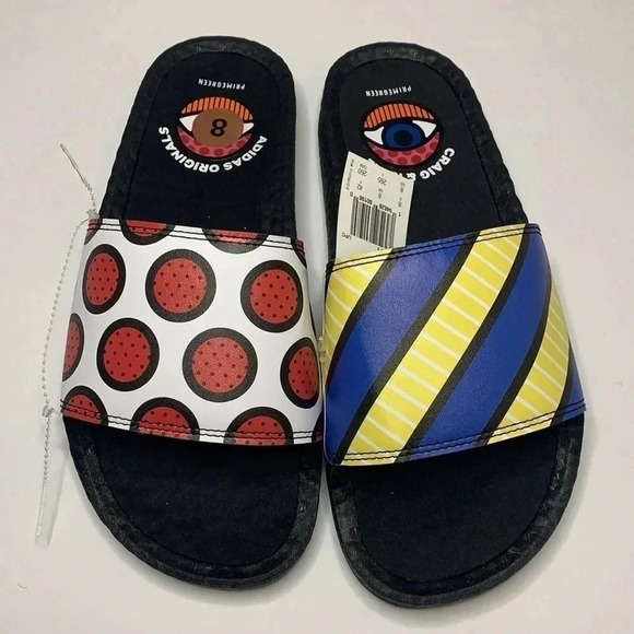 Adidas Adilette Boost Sandals Craig & Karl NWT - Picture 1 of 9